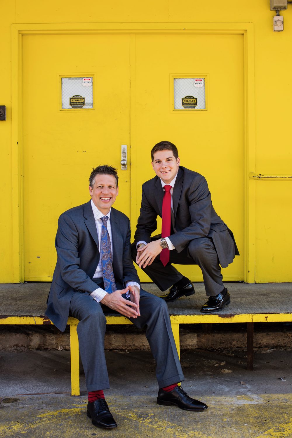 Brentin Hess and John Newman photographed together earlier in their partnership.